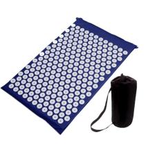 Масажна постелка MAXIMA 60x38x2 см Памук Синя