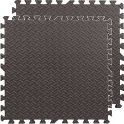 Настилка MAXIMA 60х60х2 см Тъмнокафяв EVA