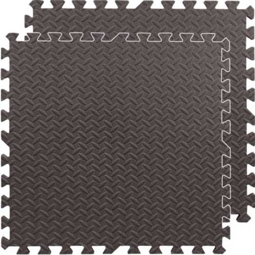 Настилка MAXIMA 60х60х2 см Тъмнокафяв EVA