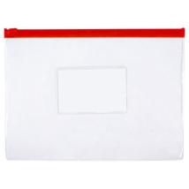 Папка с цип A5 Прозрачна PVC