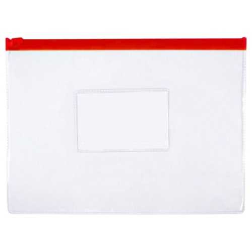 Папка с цип A5 Прозрачна PVC