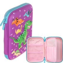 Ученически несесер MAXIMA 22х15х4 см с 1 цип и релефен дизайн