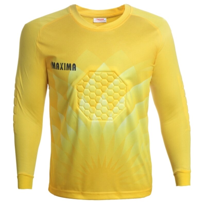 Вратарски екип MAXIMA детски жълт с черен 26-30 см полиестер