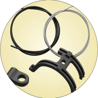 Жила, брони  и накрайници за скорости