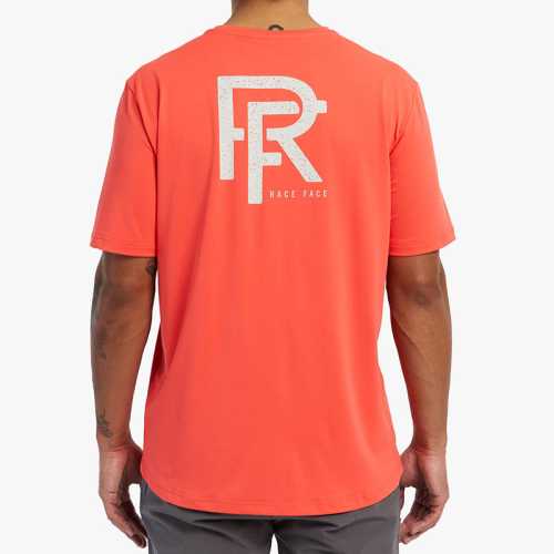 Джърси с къс ръкав Race Face Co ммit Tech Top Coral