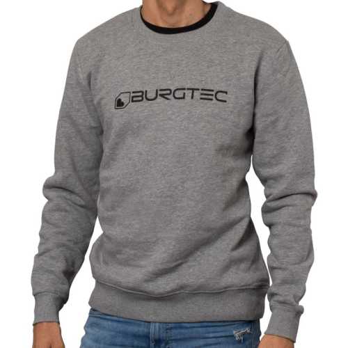 Блуза BURGTEC Grey Logo Sweater