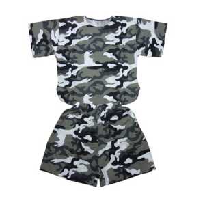 Комплект Тениска и шорти,за фитнес Urban camouflage