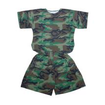 Комплект Тениска и шорти,за фитнес Камуфлаж