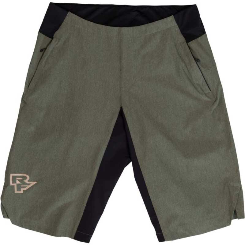 Дамски Шорти за колоездене Race Face Traverse olive