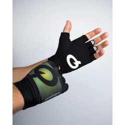 Ръкавици за колоездене без пръсти PROLOGO Faded Black / Green
