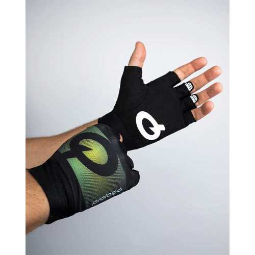 Ръкавици за колоездене без пръсти PROLOGO Faded Black / Green
