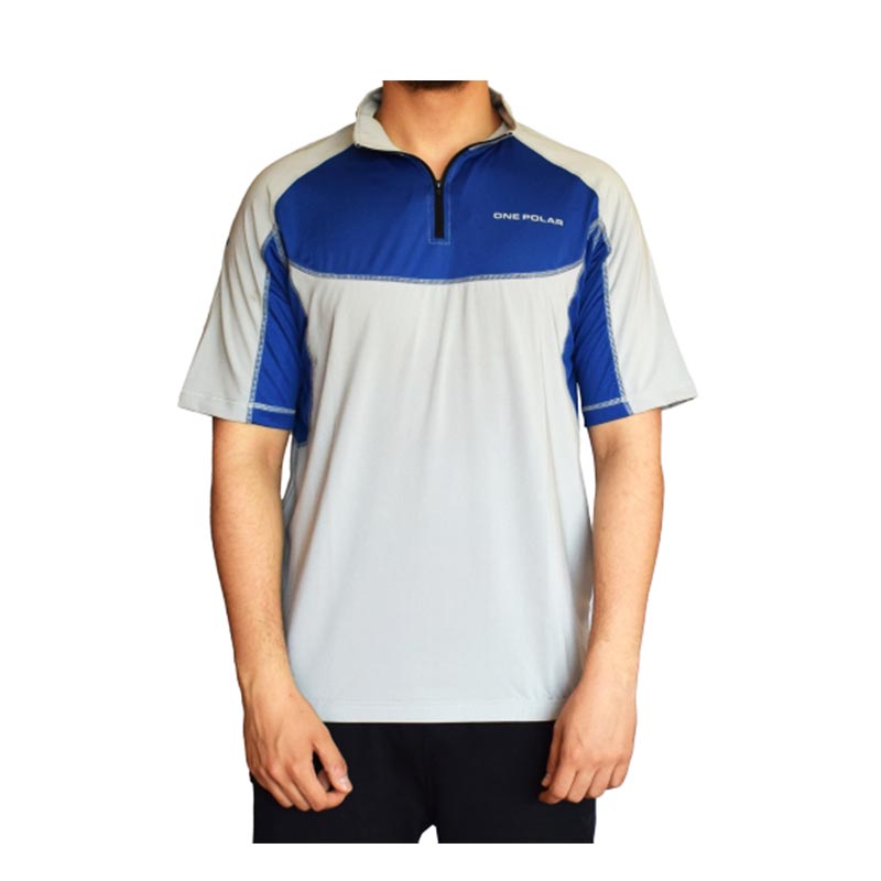 Джърси One polar, тениска, сив, син