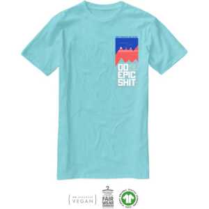 Тениска INVERT DO EPIC Turquoise Blue