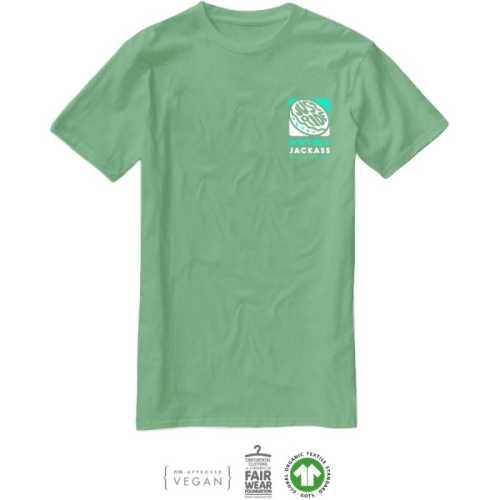 Тениска INVERT JUST RIDE Sage Green