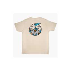 Тениска Peaty's Ride Wear RideWear - Flag / Linen