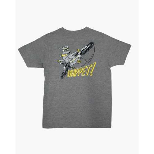 Тениска Peaty's Ride Wear RideWear - Whippet / Melange Grey