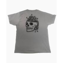 Тениска Peaty's Skull Sport Grey