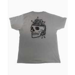 Тениска Peaty's Skull Sport Grey