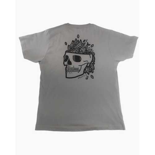 Тениска Peaty's Skull Sport Grey