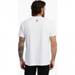 Тениска RACE FACE Classic Logo Short Sleeve Tee, White