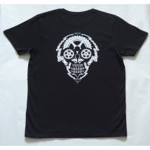 Тениска INVERT Chain Skull, Black