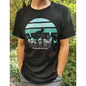 Тениска INVERT Road Bike, Black