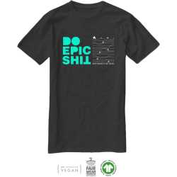 Тениска INVERT PATHS Black