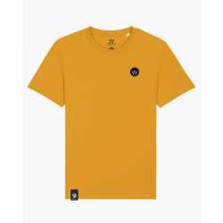 Тениска Peaty's AW23 PubWear Embroidered - Crown / Ochre