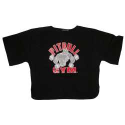 Мъжка тениска за фитнес с щампа / гръдната обиколка 116 см/