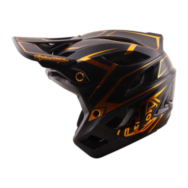Каска Full-face Troy Lee Designs Stage Stunt MIPS Pinstripe Black
