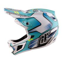 Каска full-face Troy Lee Designs D4 Composite MIPS Crest Real Teal