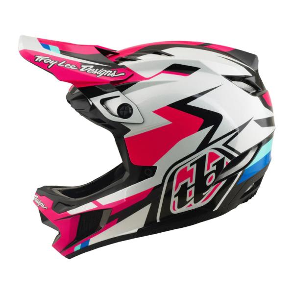 Каска full-face Troy Lee Designs D4 Polyacrylite MIPS Romaer Magenta