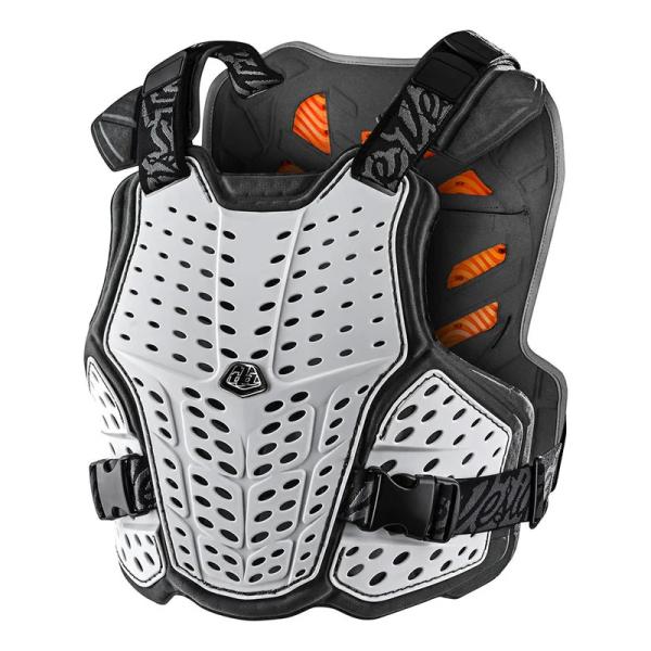 Протектор за гърди и гръб Troy Lee Designs Rockfight CE бял