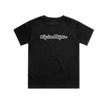 Тениска мъжка Troy Lee Designs Signature черна