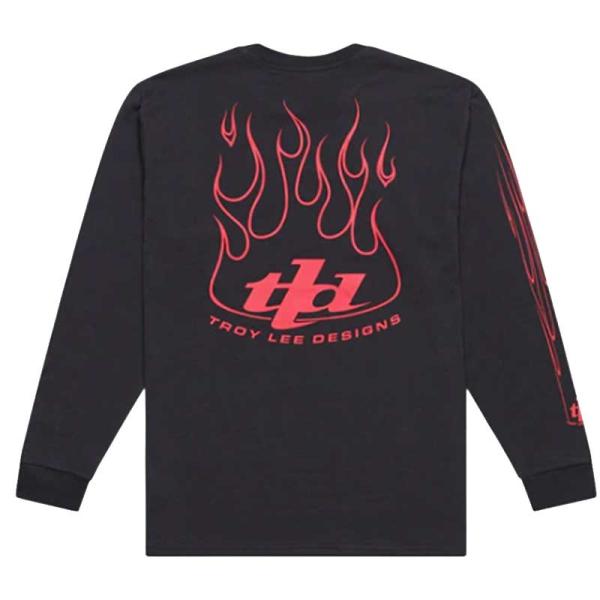 Тениска мъжка с дълъг ръкав Troy Lee Designs Torched Carbon