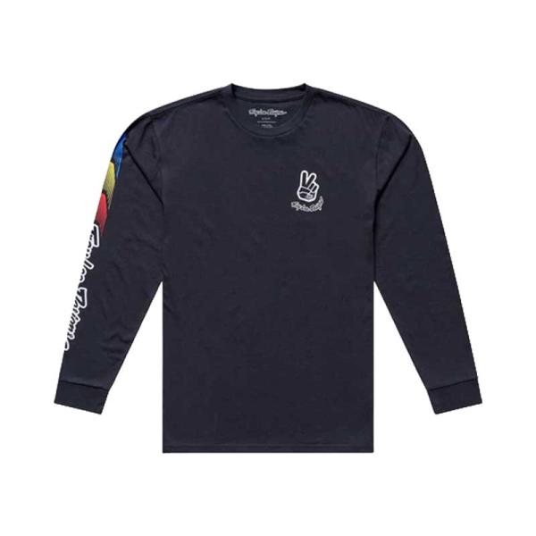 Тениска мъжка с дълъг ръкав Troy Lee Designs Deuces Carbon