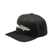Шапка с извита козирка Troy Lee Designs Signature черна