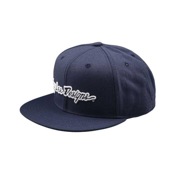 Шапка с права козирка Troy Lee Designs Signature Indigo