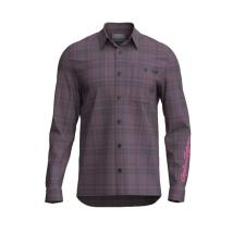 Риза мъжка Troy Lee Designs Grind Flannel тъмнолилава
