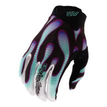 Ръкавици за колоездене Troy Lee Designs Air Overspray Black / Real Teal