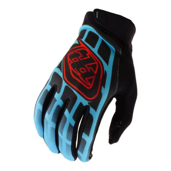 Ръкавици за мотокрос Troy Lee Designs GP Pro Framework Black / Cyan