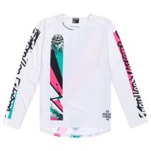 Джърси за колоездене Troy Lee Designs Sprint Full Pull Chalk