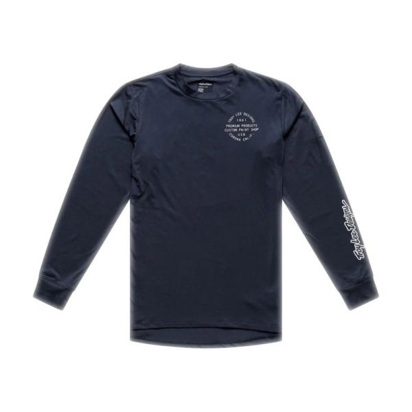 Тениска за колоездене с дълъг ръкав Troy Lee Designs Ruckus Ride Pressed Carbon