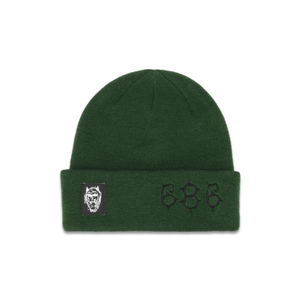 Зимна шапка 686 Cooper – мъхесто зелено