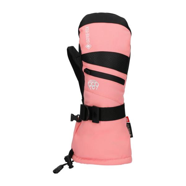 Дамски зимни ръкавици тип митенки с висок маншет 686 GORE-TEX Smarty 3-в-1 – здравецово розово