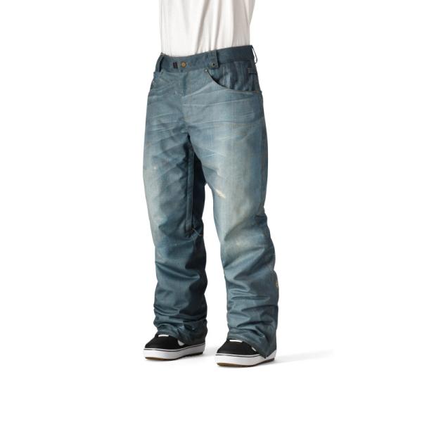 Зимен панталон с изолация 686 Deconstructed Denim – индигов деним
