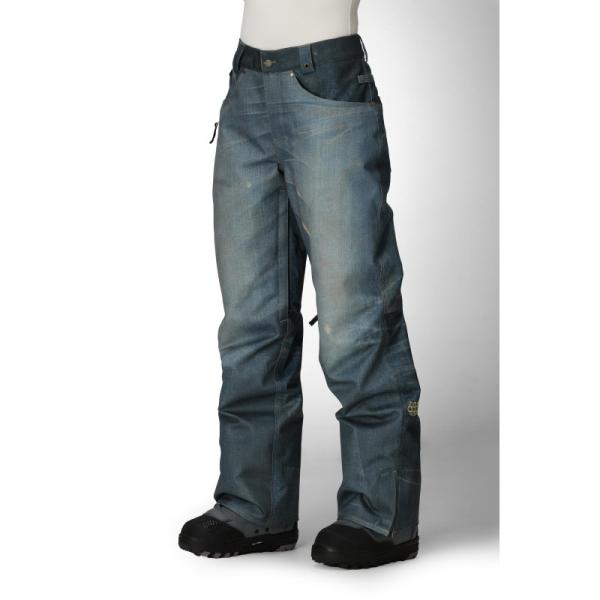 Дамски зимен панталон с изолация 686 Deconstructed Denim – индигов деним