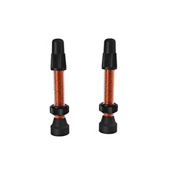 Вентили за Безкамерни Гуми WTB TCS оранжев Presta 34mm | 2 бр.