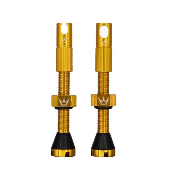 Вентили за Безкамерни Гуми Peaty's x Chris King MK2 42mm златист