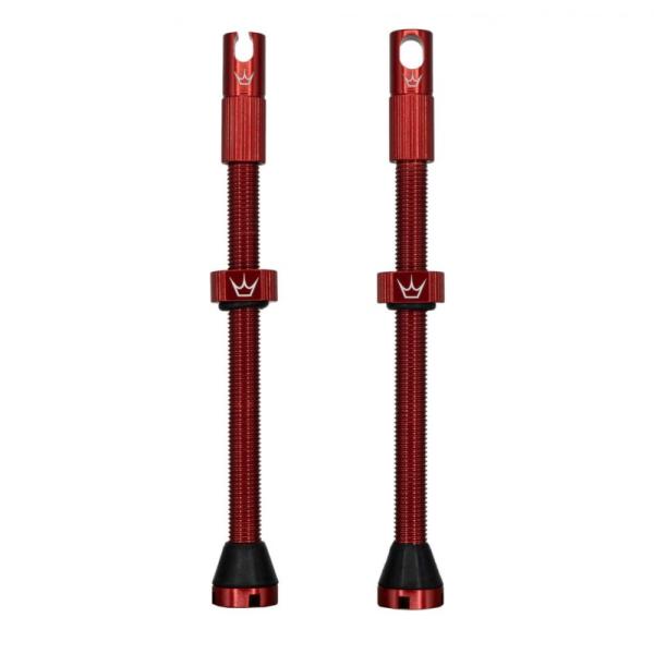 Вентили за Безкамерни Гуми Peaty's x Chris King MK2 80 mm червен